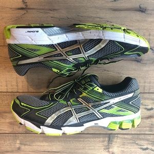 Asics Gel GT 1000, T3R2N, Silver Black Green Run Asics Gel GT 1000, T3R2N, Silver Black Green Run